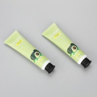 PBL 30g cute skin care sunscreen cream hand cream cosmetic plastic empty packaging tube with black flip cap