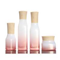 Fuyun In stock 50g 40ml 100ml 120ml  Empty Cosmetic Personal Skincare Glass Bottle Sets and Cream Jars