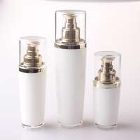 High Quality Acrylic 30ml 50ml 100ml Body Lotion Frost Pump Serum Bottles for Skin Care