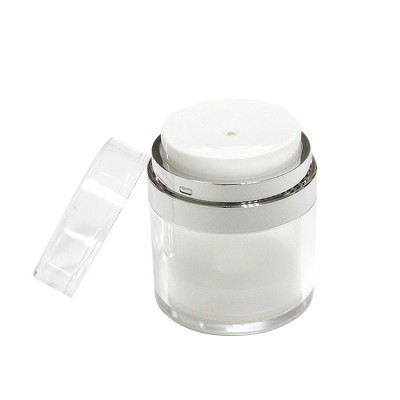 Wholesale 15 30 50g good quality cream clear cosmetic airless containers jar