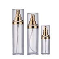 Fuyun Lady Cosmetics Packaging 15g/30g/50ml/100ml Acrylic Luxury Gold Empty Lotion Bottle and Cream Jar Container