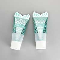 D40mm 3.5oz/100g PBL cute gradient green specail sealed tube hand cream tube with flip top cap